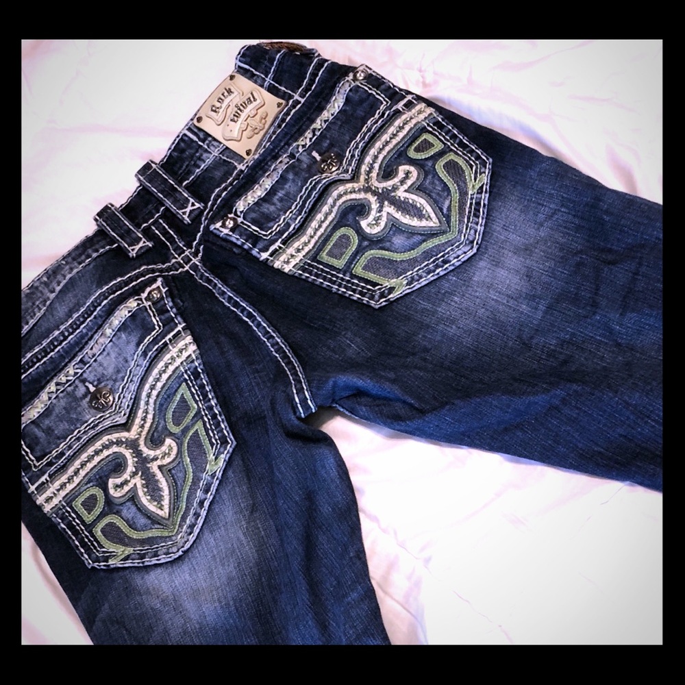 Brand New Rock Revival Jeans